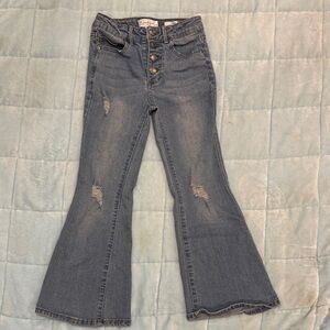Jessica Simpson Kids Flared Blue Jeans